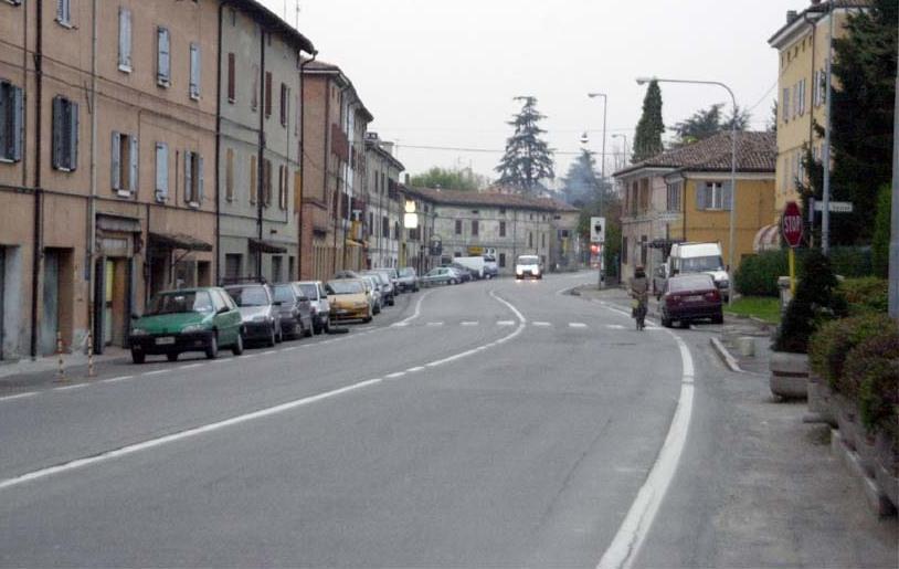 Lavori di notte a Saliceta S. Giuliano