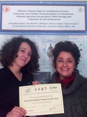 Debora Angeloni (a sinistra) con Ivana Barravecchia