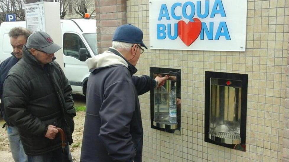 Acque, inaugurato il fontanello