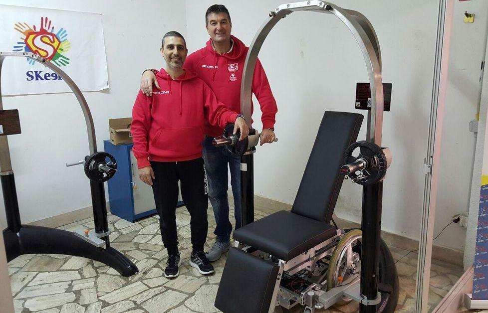 C’è la palestra per i disabili È la prima nata in Italia 