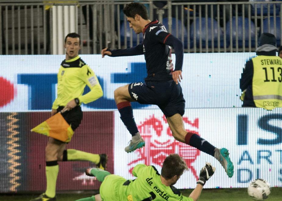 Cagliari in crisi ma non perde la testa 