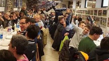 Tra fan biancazzurri e senesi pranzo in amicizia
