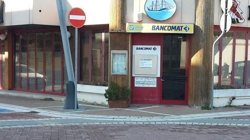 Un altro bancomat è a rischio