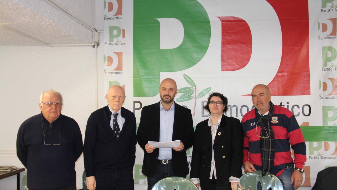 Renati Stasi, Federico Mirabelli, Siliva Ghelardi e Maurizio Manetti durante la presentazione dei dati tesseramento
