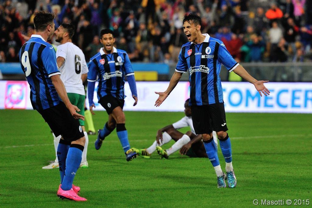 Varela esulta dopo un gol (G.Masotti/pisachannel.tv)
