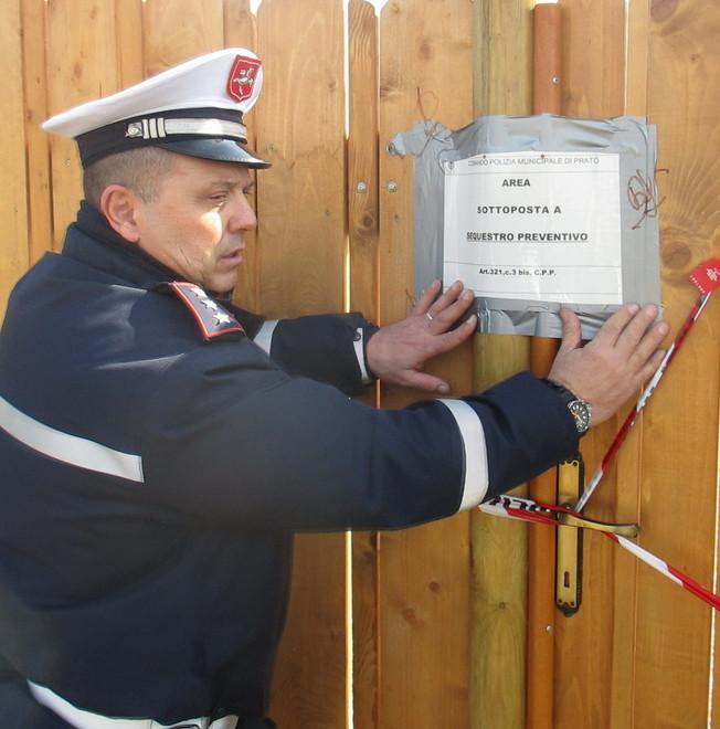 Sgomberato il campo nomadi di via Viuccia a Paperino