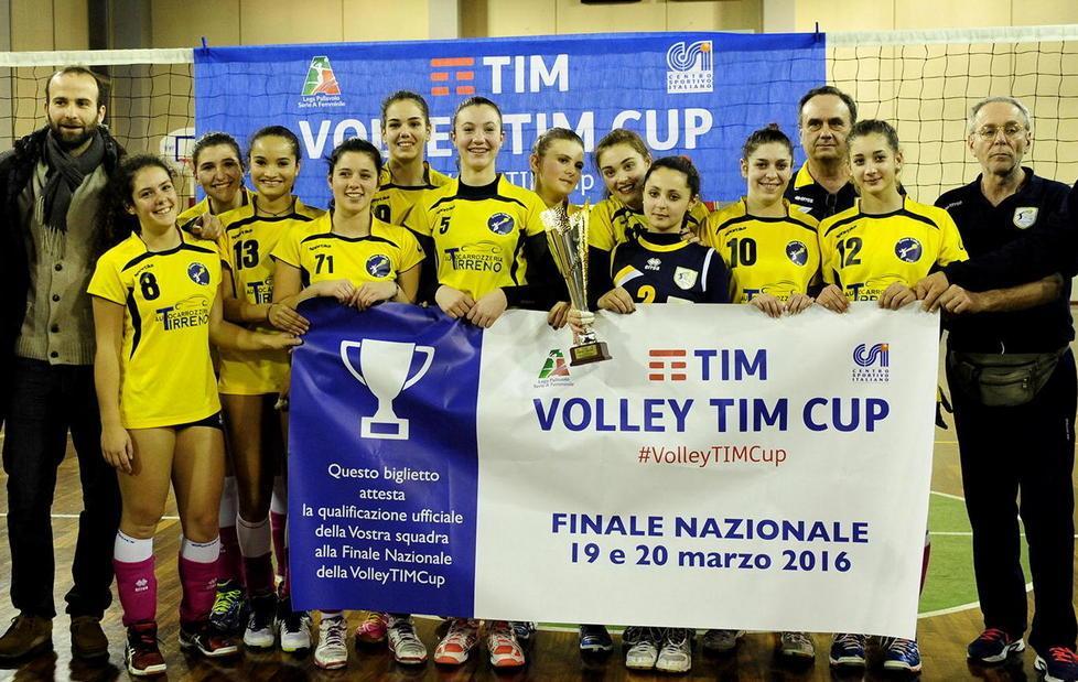 Volley Tim Cup Toscana: l’Under 16 del S. Apollinare alle finali nazionali 