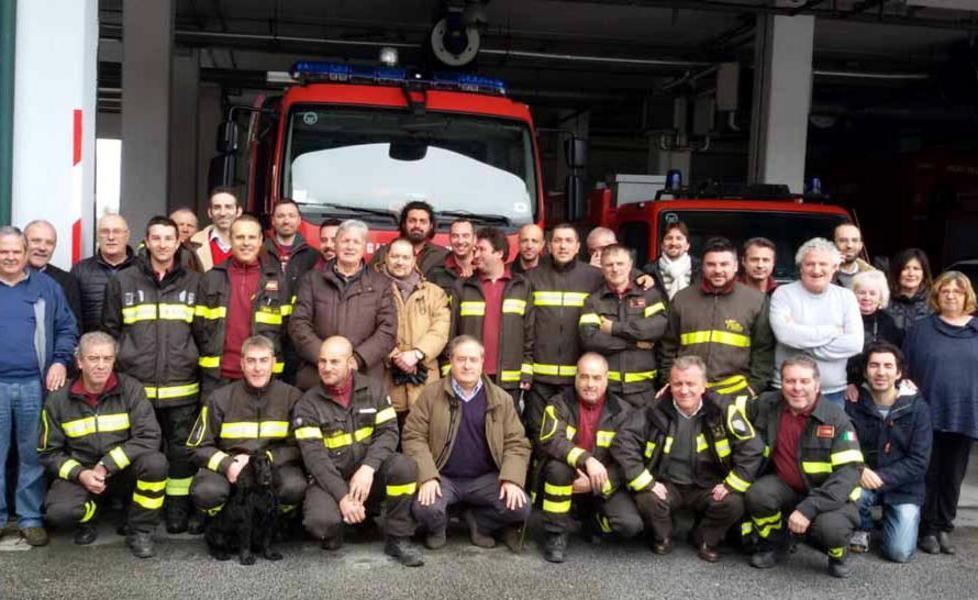 In pensione Di Censo, comandante dei vigili del fuoco