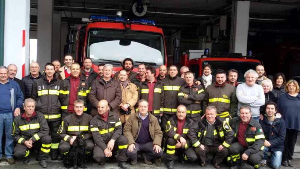 In pensione Di Censo, comandante dei vigili del fuoco