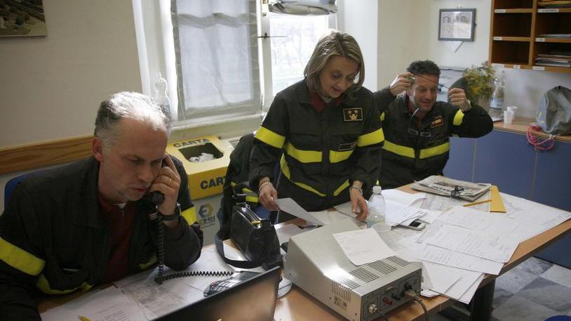 I vigili del fuoco cittadini onorari di Forte dei Marmi