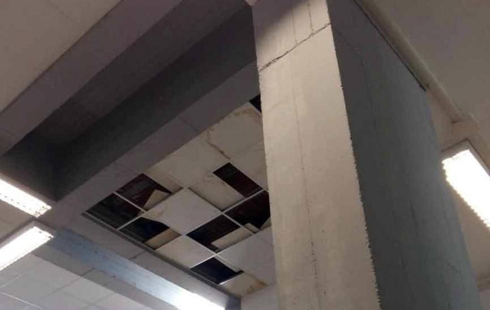 Piove nell’aula d’assise, chiusa un’ala 