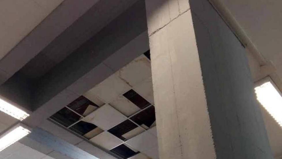 Piove nell’aula d’assise, chiusa un’ala