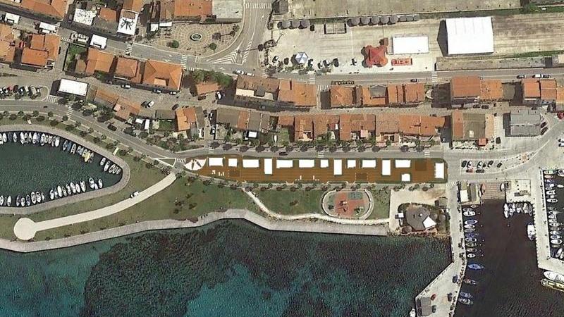 Golfo Aranci inventa la piazza del turismo Fasolino: «Dà lavoro»