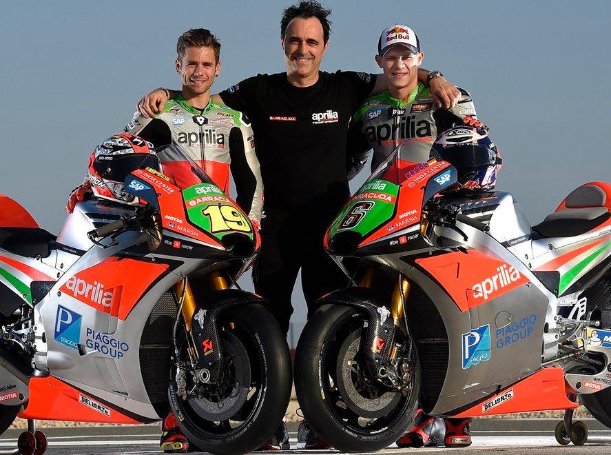 L’Aprilia toglie i veli: «Proviamo a migliorarci» 