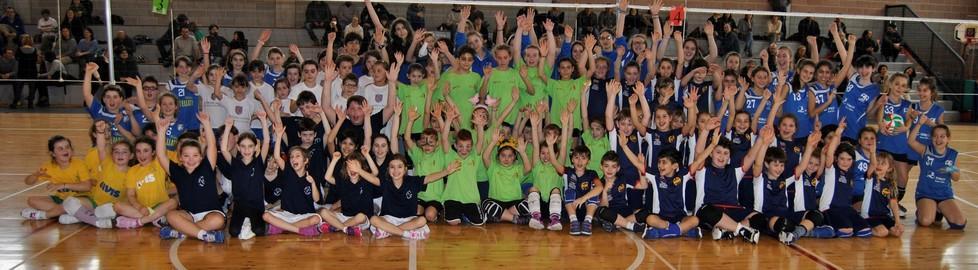 Minivolley. Sette società erano in lizza al PalaJolanda