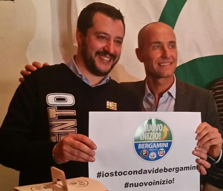 Bergamini inizia il suo tour elettorale