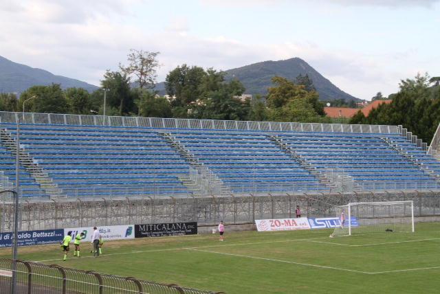 La Curva Ferrovia potrebbe essere così contro il Teramo