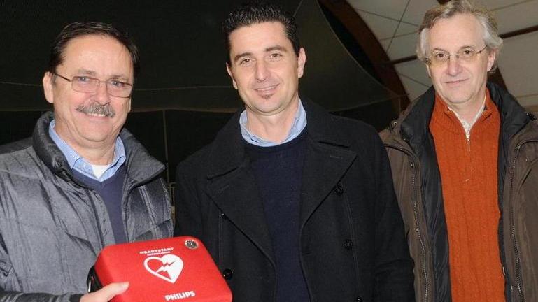 Donato un defibrillatore per gli impianti sportivi