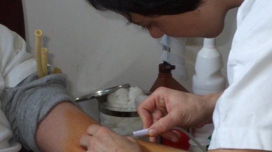 Una raccolta di sangue con l’Avis di Usini
