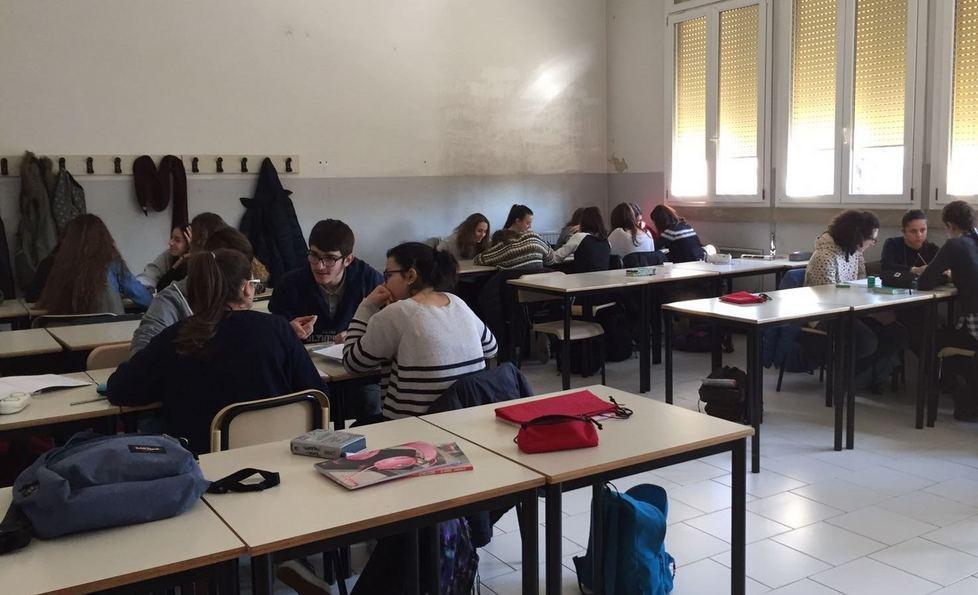 Il laboratorio con il professor Cazzola