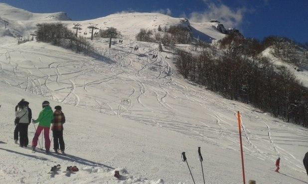 Cerreto e Febbio, piste tutte innevate