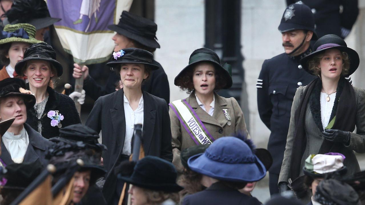 Un momento del film "Suffragette"
