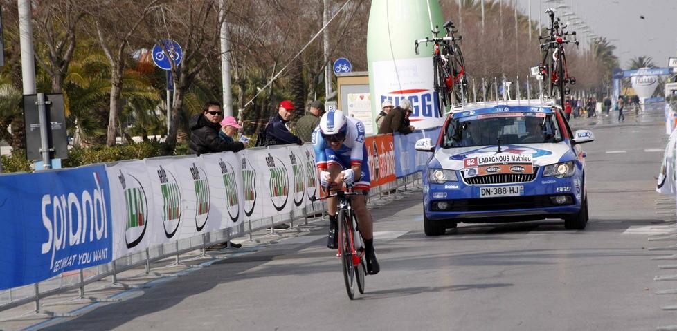 La cronometro individuale a Lido che aprì nel 2015 la Tirreno - Adriatico