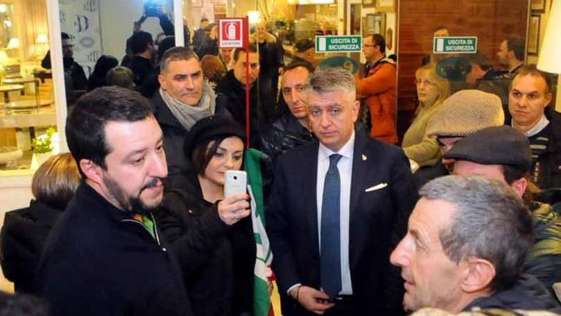 Matteo Salvini lancia la Lega: «Cella vincerà»