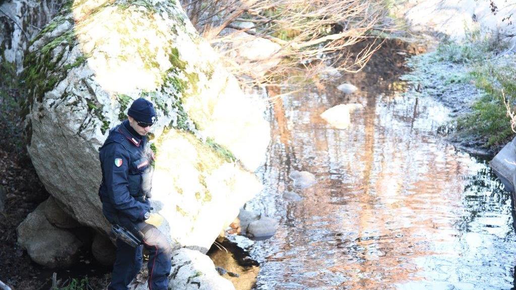 Il punto del fiume in cui è stata salvata la donna caduta in acqua