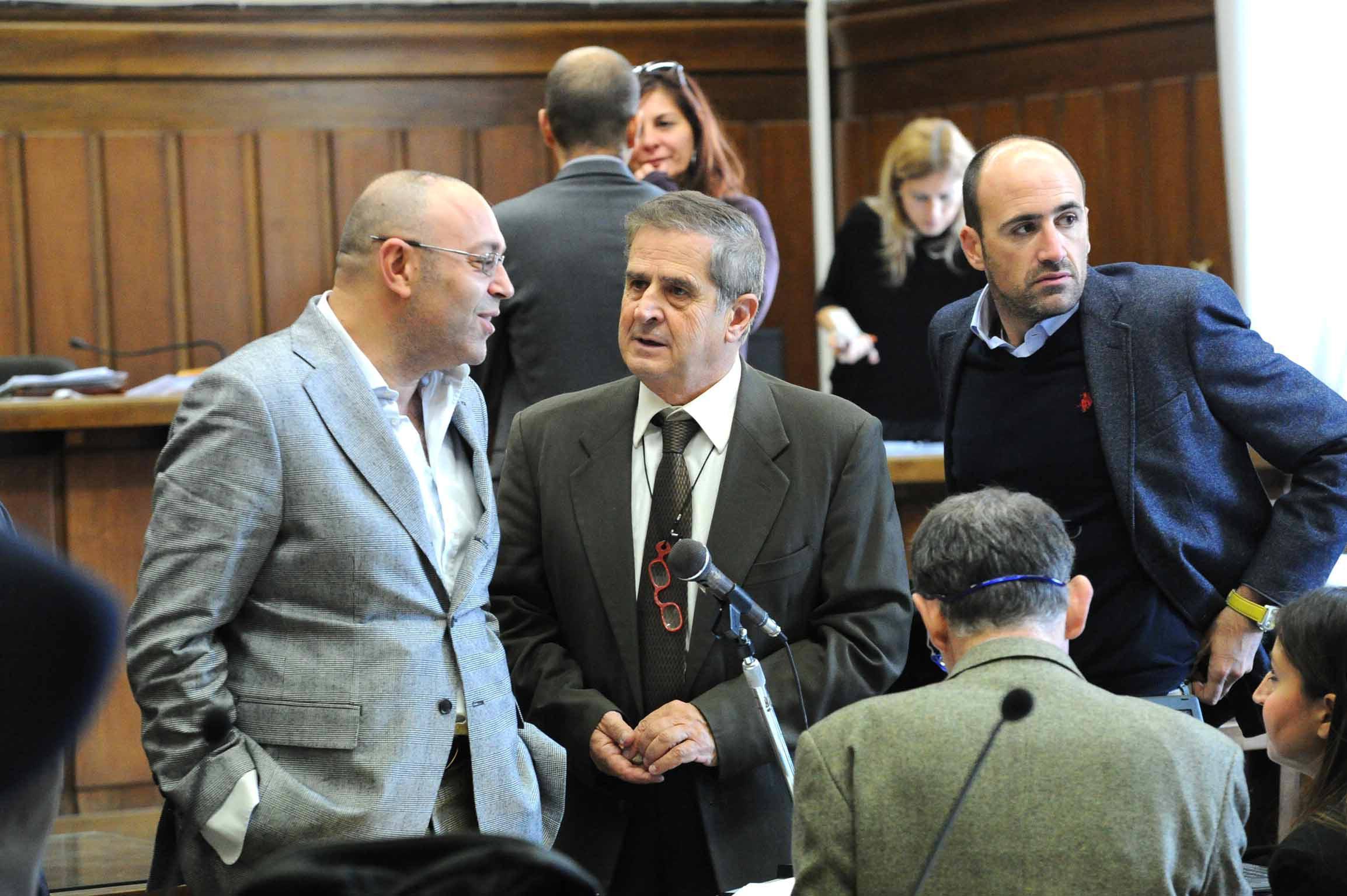 Un momento di pausa nel processo Untouchable (foto d'archivio)