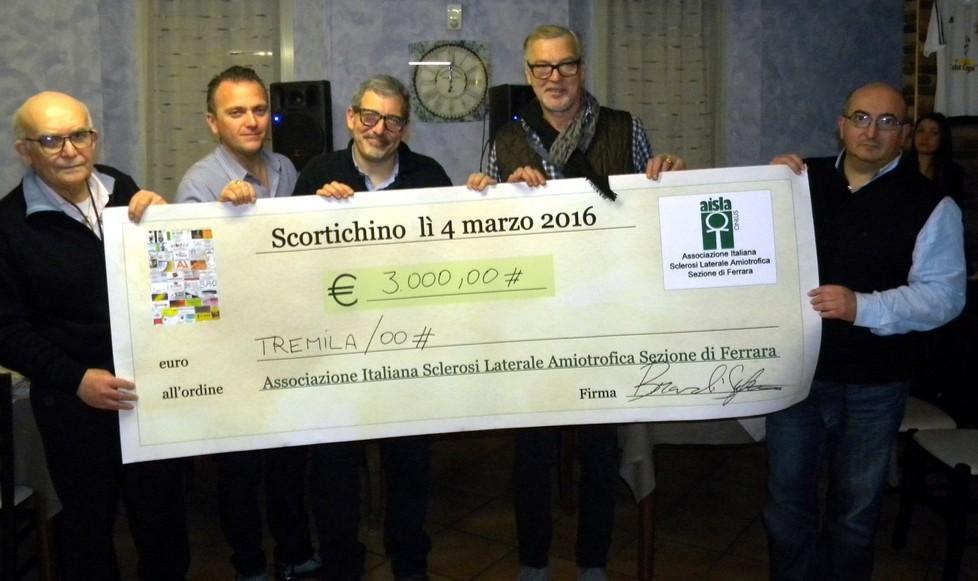 Juve Club Scortichino in aiuto dell’Aisla