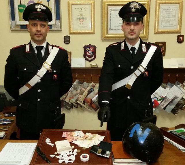 Studente arrestato per spaccio
