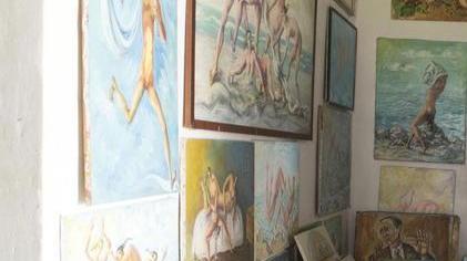È partito il trasloco delle opere di Salotti