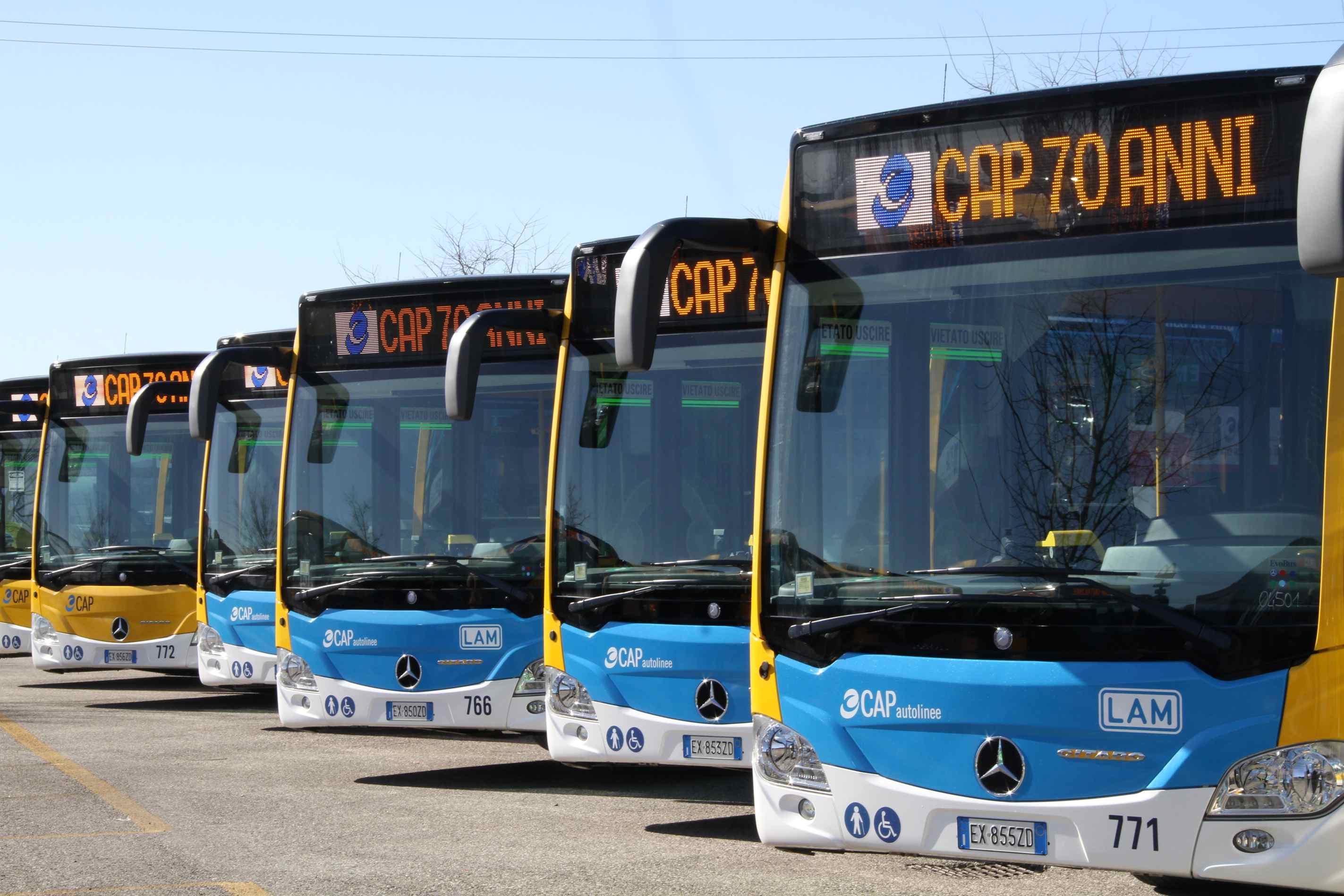 I bus della Cap
