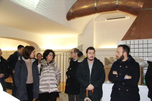 Il sopralluogo della commissione consiliare alla mensa universitaria