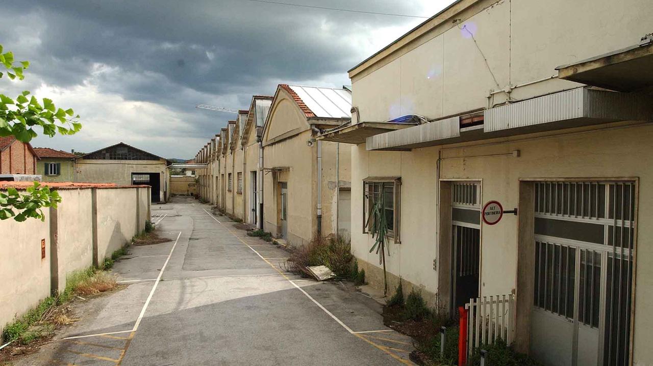 L’area ex Ricciarelli dove è prevista la realizzazione di 50 nuovi alloggi a canone calmierato (foto Gori)