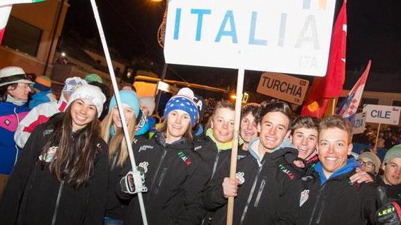 La giovanissima Alice Pazzaglia in azzurro al trofeo Topolino