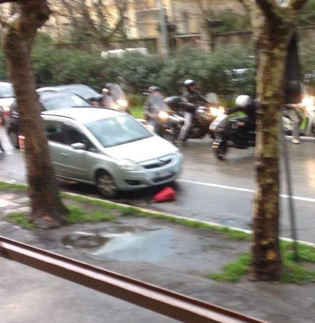 Tamponamento auto-scooter: problemi al traffico