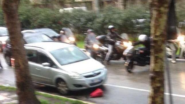 Tamponamento auto-scooter: problemi al traffico