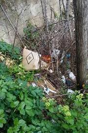 Siniscola, deposito di rifiuti nel rione Monte Idda