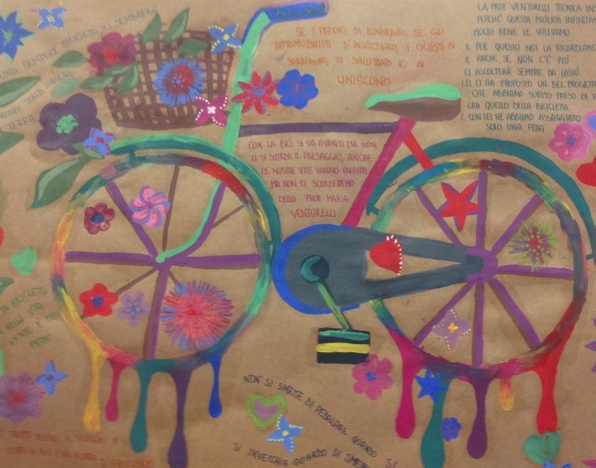 La prof. che amava la bici Omaggio dalle Carducci