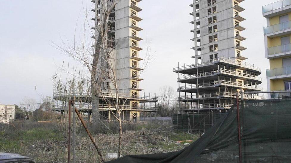 Torri di Bulgarella, cantiere pericoloso