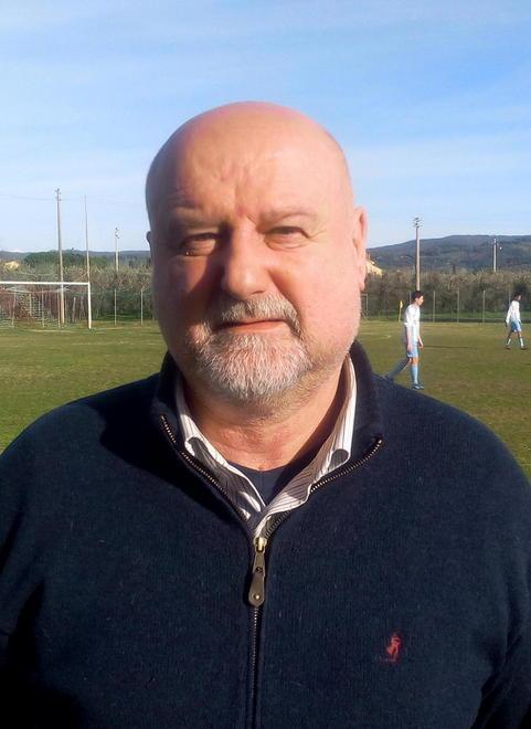 L'allenatore degli allievi del Donoratico Alessandro Brunetti