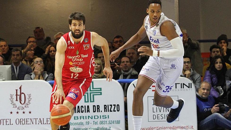 Ariel Filloy in azione con la maglia delal Giorgio Tesi Group Pistoia