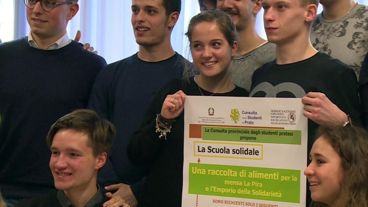 La consulta degli studenti che ha promosso la raccolta benefica