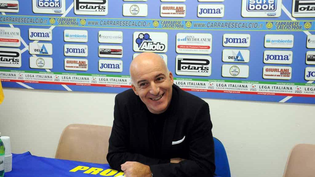 Raffaele Tartaglia, socio di maggioranza (al 70%) della Carrarese