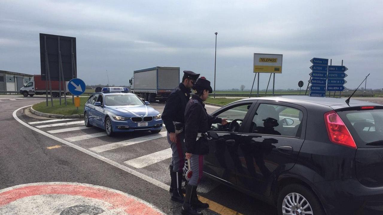 Il controllo della Polstrada sull'A13