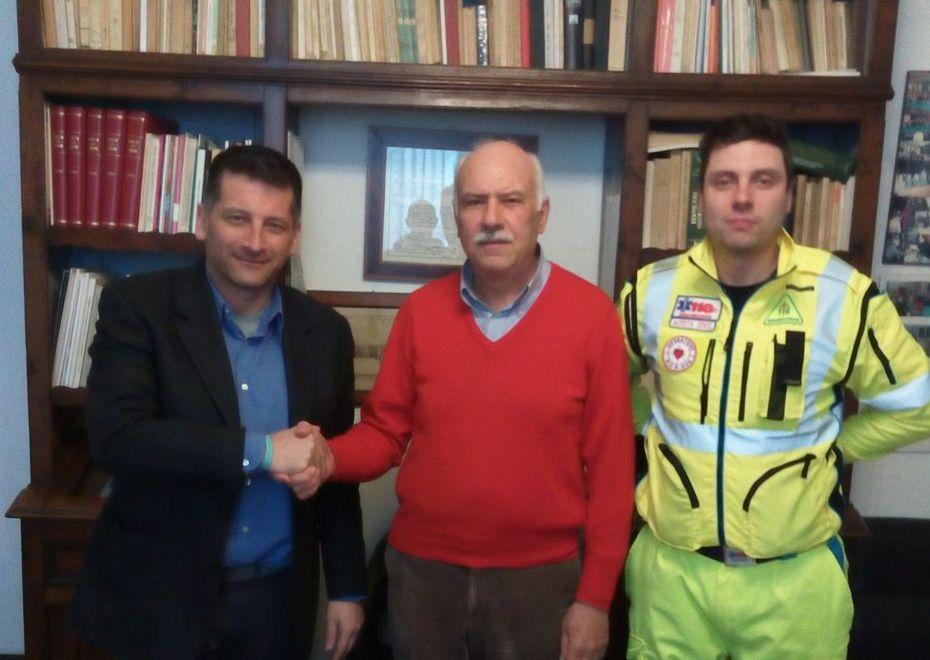 Donazione di Coldiretti alla Misericordia