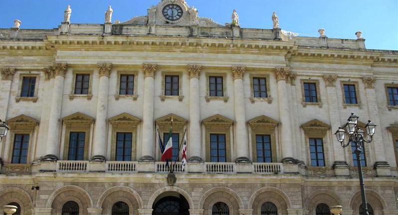 La sede della prefettura di Sassari