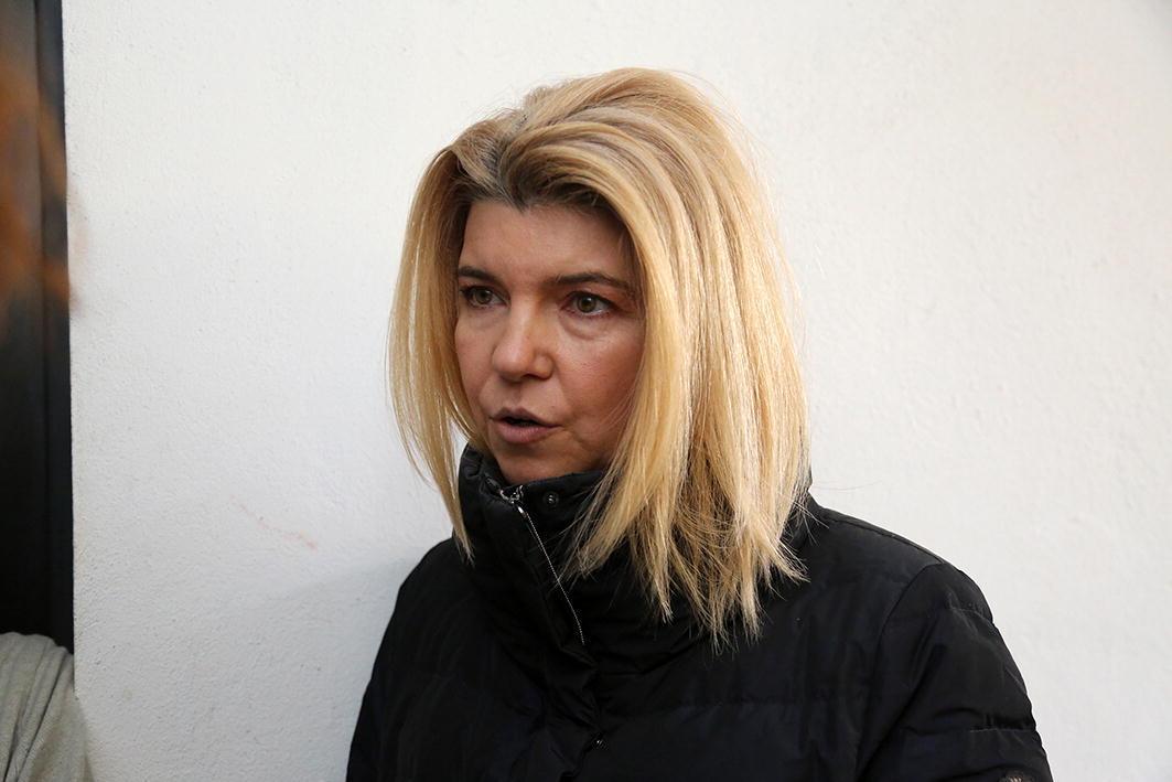 Claudia Francardi, vedova dell'appuntato Antonio Santarelli